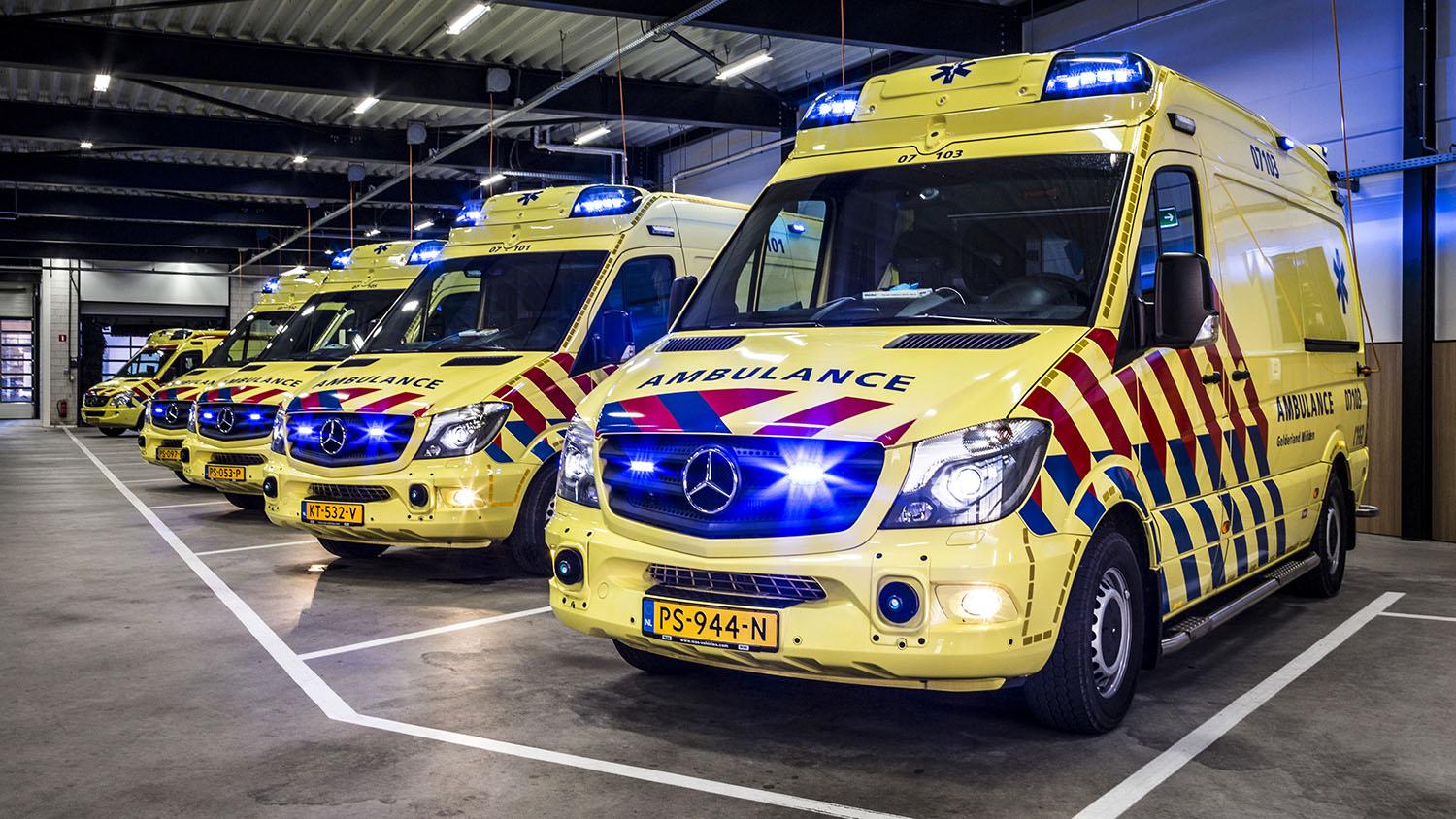 Ambulancezorg Gelderland Midden ambulances